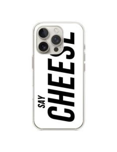 Cover iPhone 16 Pro Say Cheese Sorriso Bianco - Jonathan...