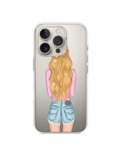 Coque iPhone 16 Pro Blonde Don't Care Transparente -...
