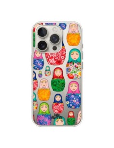 Coque iPhone 16 Pro Matryoshka Dolls Poupées Russes...