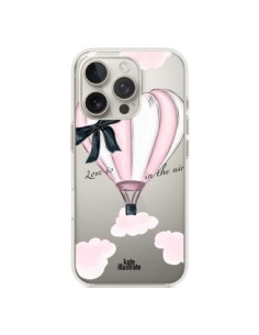 Coque iPhone 16 Pro Love is in the Air Love Montgolfier...