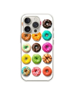 Cover iPhone 16 Pro Ciambella Multicolore Cioccolato...