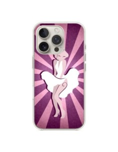 Cover iPhone 16 Pro Marilyn Monroe Disegno - LouJah