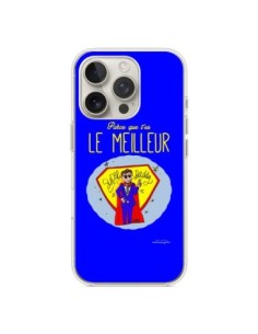 Coque iPhone 16 Pro Le meilleur Papa Fête des Pères -...