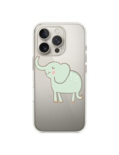 Coque iPhone 16 Pro Elephant Elefant Animal Coeur Love...