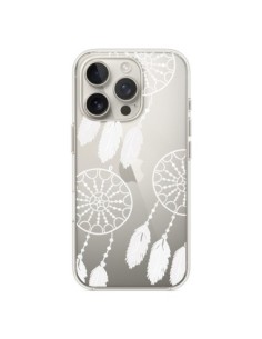 Coque iPhone 16 Pro Attrape Rêves Blanc Dreamcatcher...