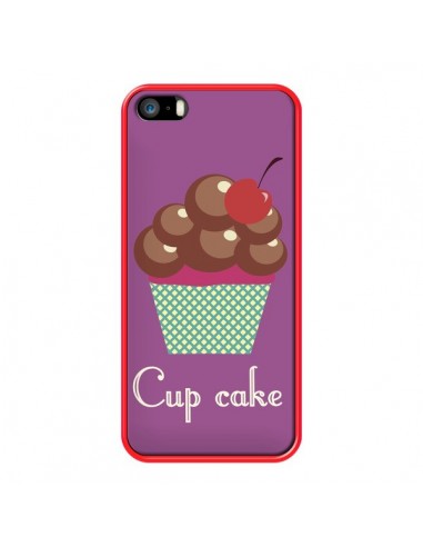 Coque Cupcake Cerise Chocolat pour iPhone 5 et 5S - Léa Clément
