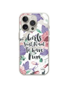 Cover iPhone 16 Pro Ragazza Divertente Trasparente - Lolo...