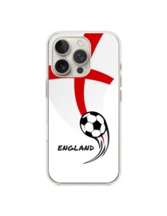 Coque iPhone 16 Pro Equipe Angleterre England Football -...