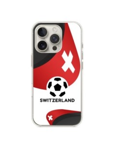 Coque iPhone 16 Pro Equipe Suisse Football - Madotta