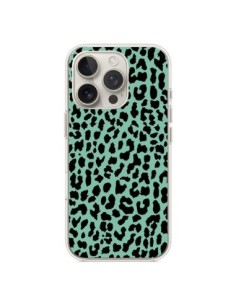 iPhone 16 Pro Case Leopard Green Mint Neon - Mary Nesrala