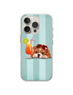 iPhone 16 Pro Case Dog Cocktail Eyesali Heart - Maryline...