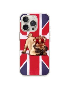 iPhone 16 Pro Case Dog Inglese UK British Queen King Roi...