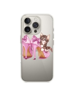 Cover iPhone 16 Pro Gattoon Gatto Kitten Scarpe Shoes...