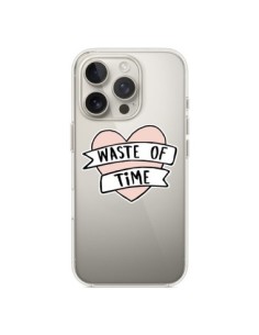 iPhone 16 Pro Case Waste Of Time Clear - Maryline Cazenave