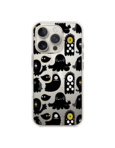 Coque iPhone 16 Pro Monsters Monstres Pattern...