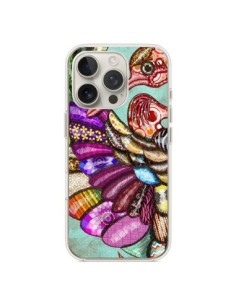 iPhone 16 Pro Case Peacock Multicolor Bird - Maximilian San