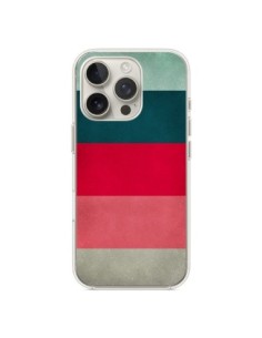 Coque iPhone 16 Pro Bandes New York City Hues -...