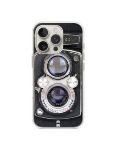 Coque iPhone 16 Pro Vintage Camera Yashica 44 Appareil...