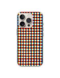 iPhone 16 Pro Case Crossed Eyes Lines Red - Ninola Design