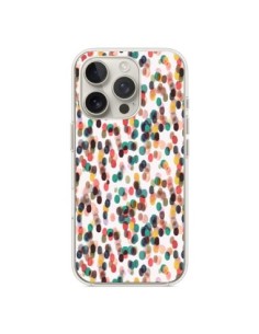Cover iPhone 16 Pro Rainbow Lace Neon Multicolore -...