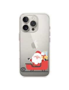 Coque iPhone 16 Pro Père Noël et son Traineau...