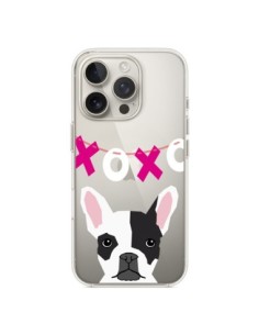 Cover iPhone 16 Pro Bulldog Francese XoXo Cane...