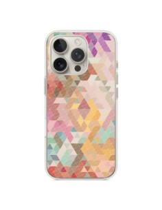 Cover iPhone 16 Pro Azteco Pattern Triangolo - Rachel...