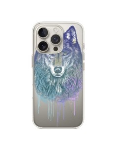 Cover iPhone 16 Pro Lupo Animale Trasparente - Rachel...
