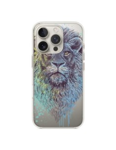 Coque iPhone 16 Pro Roi Lion King Transparente - Rachel...