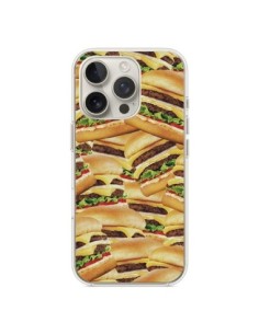 Cover iPhone 16 Pro Burger Hamburger Cheeseburger - Rex...