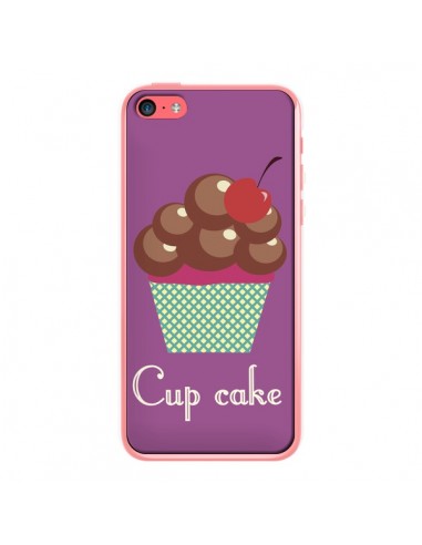 Coque Cupcake Cerise Chocolat pour iPhone 5C - Léa Clément