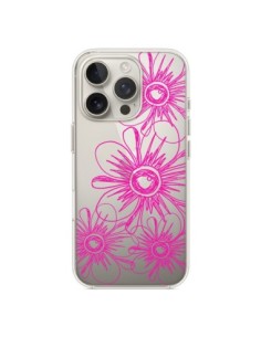 Coque iPhone 16 Pro Spring Flower Fleurs Roses...
