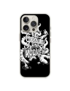 Coque iPhone 16 Pro Greetings from the kraken Tentacules...