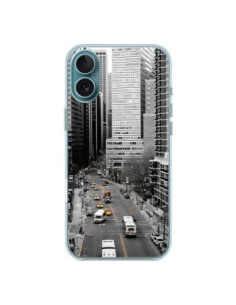 iPhone 16 Plus Case New York Black and White - Anaëlle...