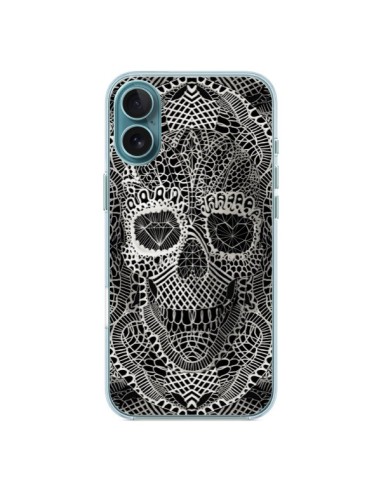 iPhone 16 Plus Case Skull Lace - Ali Gulec
