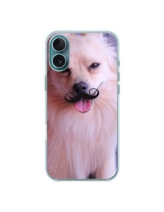 iPhone 16 Plus Case Clyde Dog Movember Moustache -...