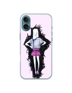 Cover iPhone 16 Plus Valentine Donna Fashion Moda Rosa...