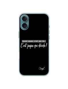 iPhone 16 Plus Case It’s Dad Who Decides Black - Chapo