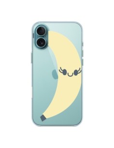 Cover iPhone 16 Plus Banana Banane Fruit Trasparente -...