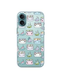 iPhone 16 Plus Case Unicorn Cute Swag Clear - Claudia Ramos