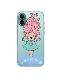 Cover iPhone 16 Plus Amore Is In The Air Ragazzina...