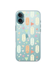 Coque iPhone 16 Plus Arrow Fleche Azteque Transparente -...