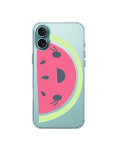 Coque iPhone 16 Plus Pasteque Watermelon Fruit...