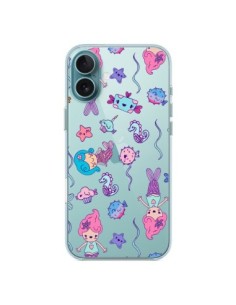 Coque iPhone 16 Plus Mermaid Petite Sirene Ocean...