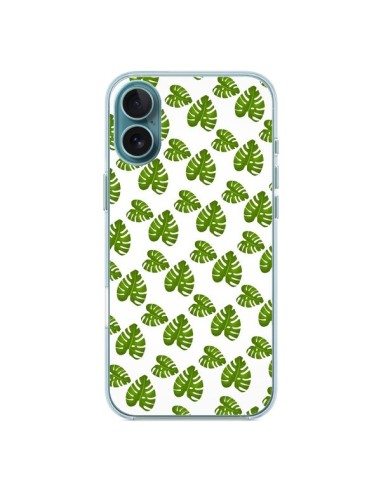 iPhone 16 Plus Case Green Plants - Eleaxart
