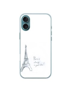 Cover iPhone 16 Plus Paris is always a good idea - Léa...