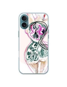Cover iPhone 16 Plus Donna in Fiore - Elisaveta Stoilova