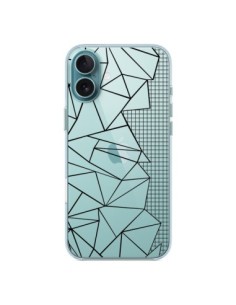 Coque iPhone 16 Plus Lignes Grilles Side Grid Abstract...
