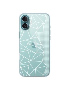 Cover iPhone 16 Plus Linee Griglia Side Grid Astratto...