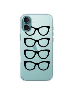 Coque iPhone 16 Plus Sunglasses Lunettes Soleil Noir...